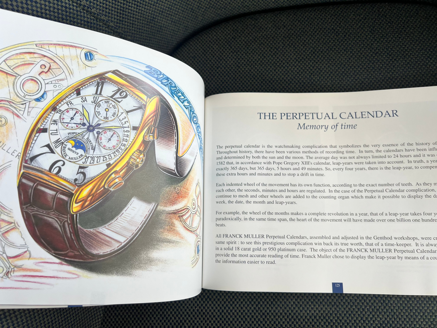 Franck Muller Catalog Book Collection 2001