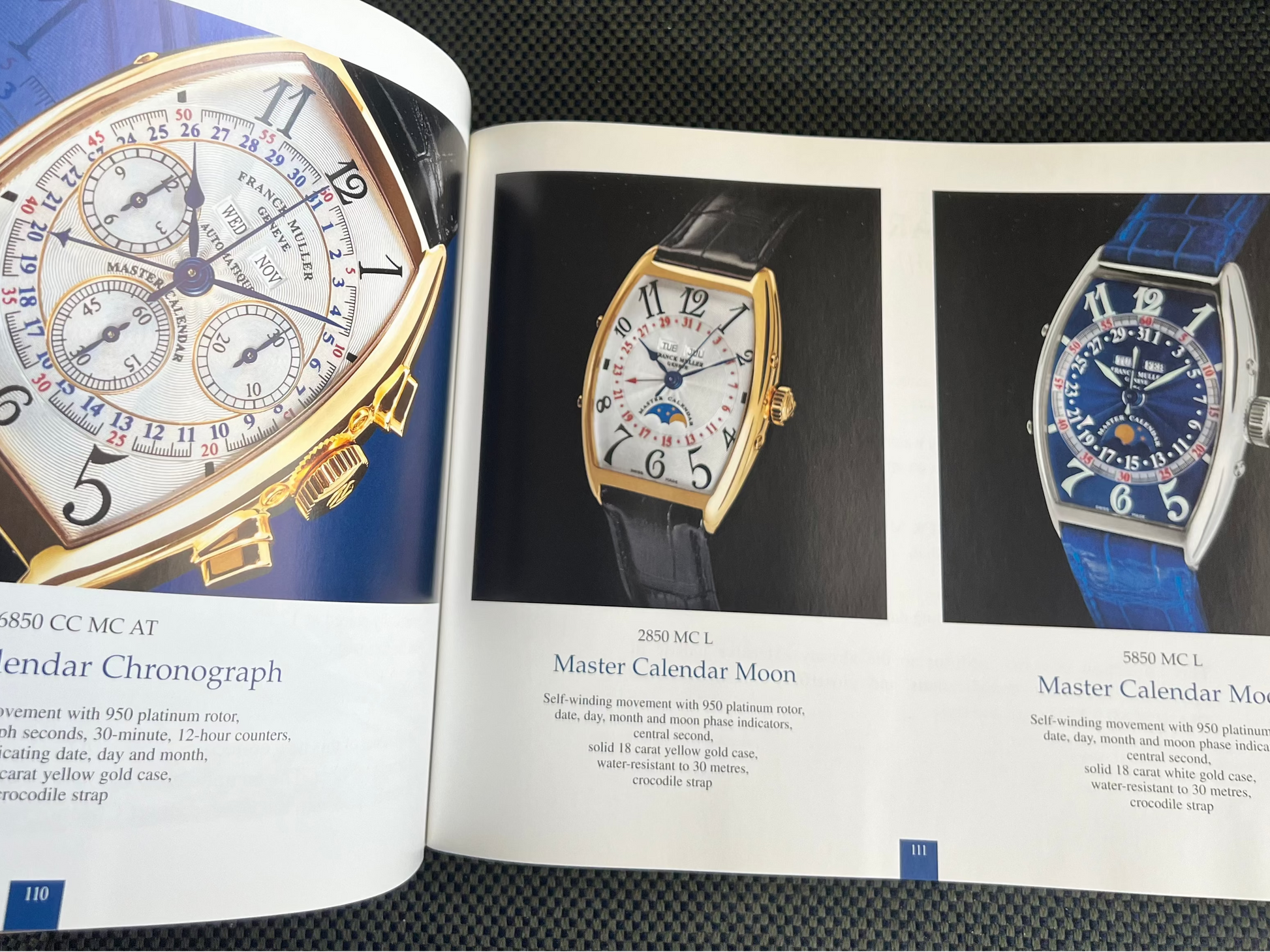 Franck Muller Catalog Book