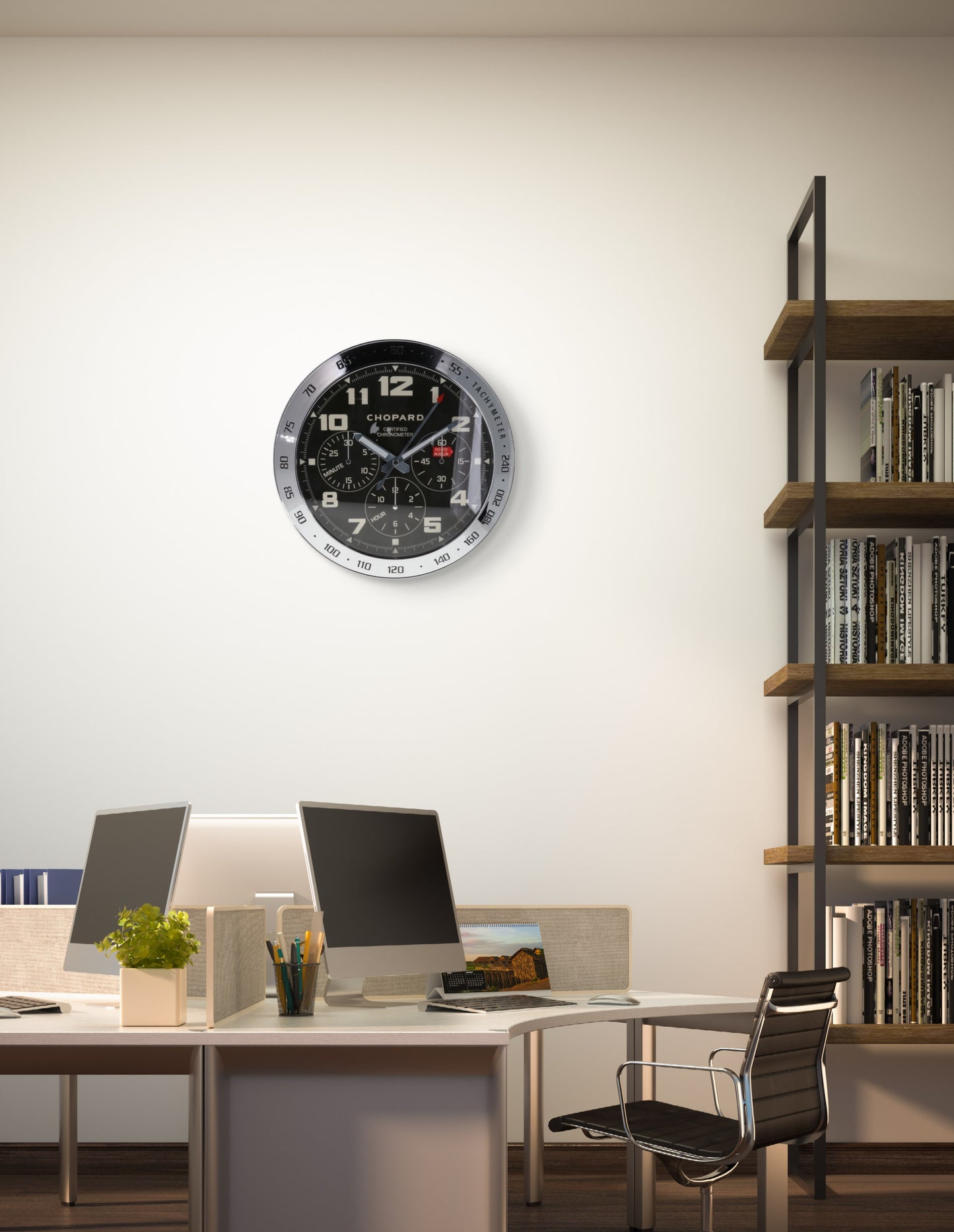 Chopard Official Retailer's Mille Miglia Chronograph Wall Clock