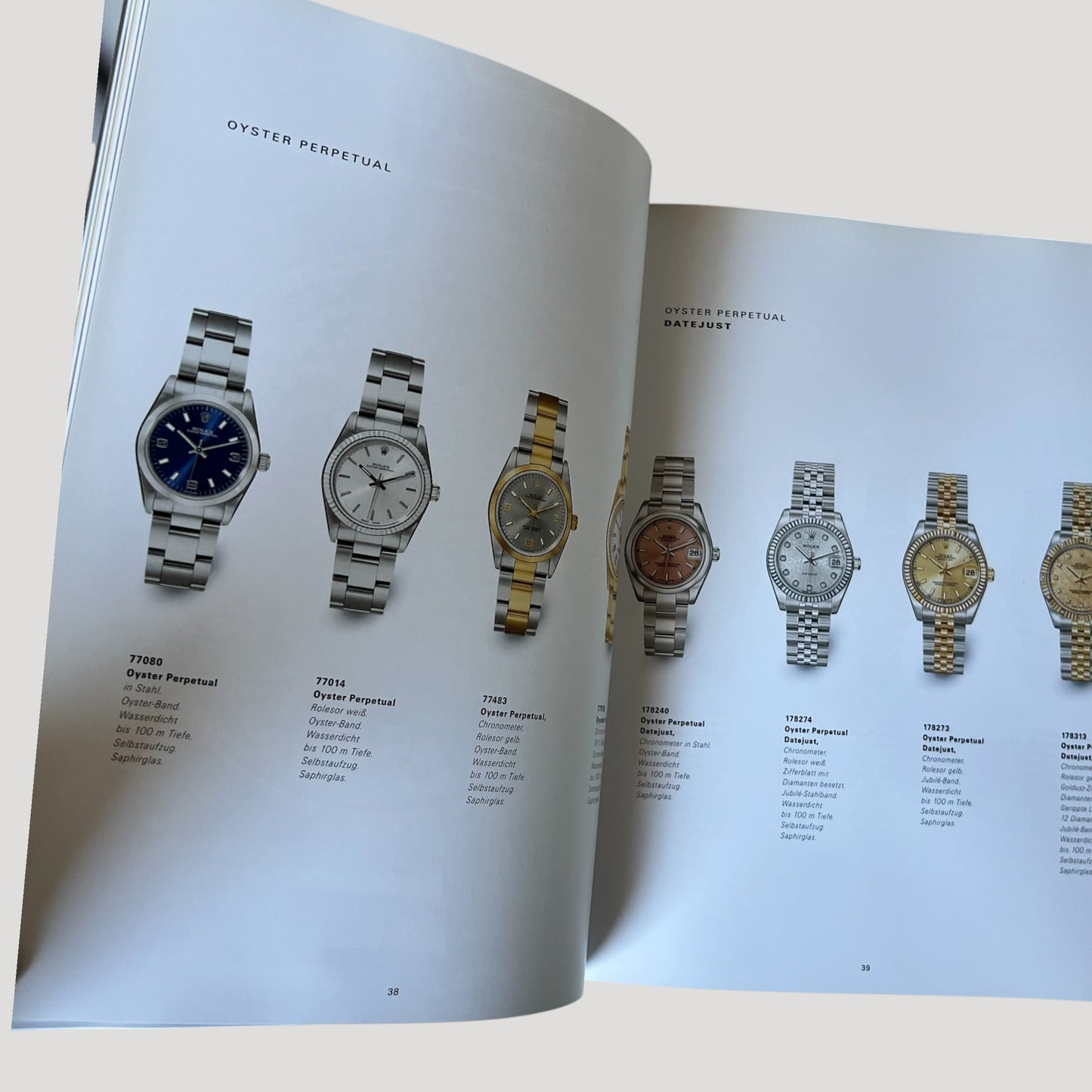 Rolex Oyster Perpetual  Catalogue Book / Livre / Buch Collection 2006