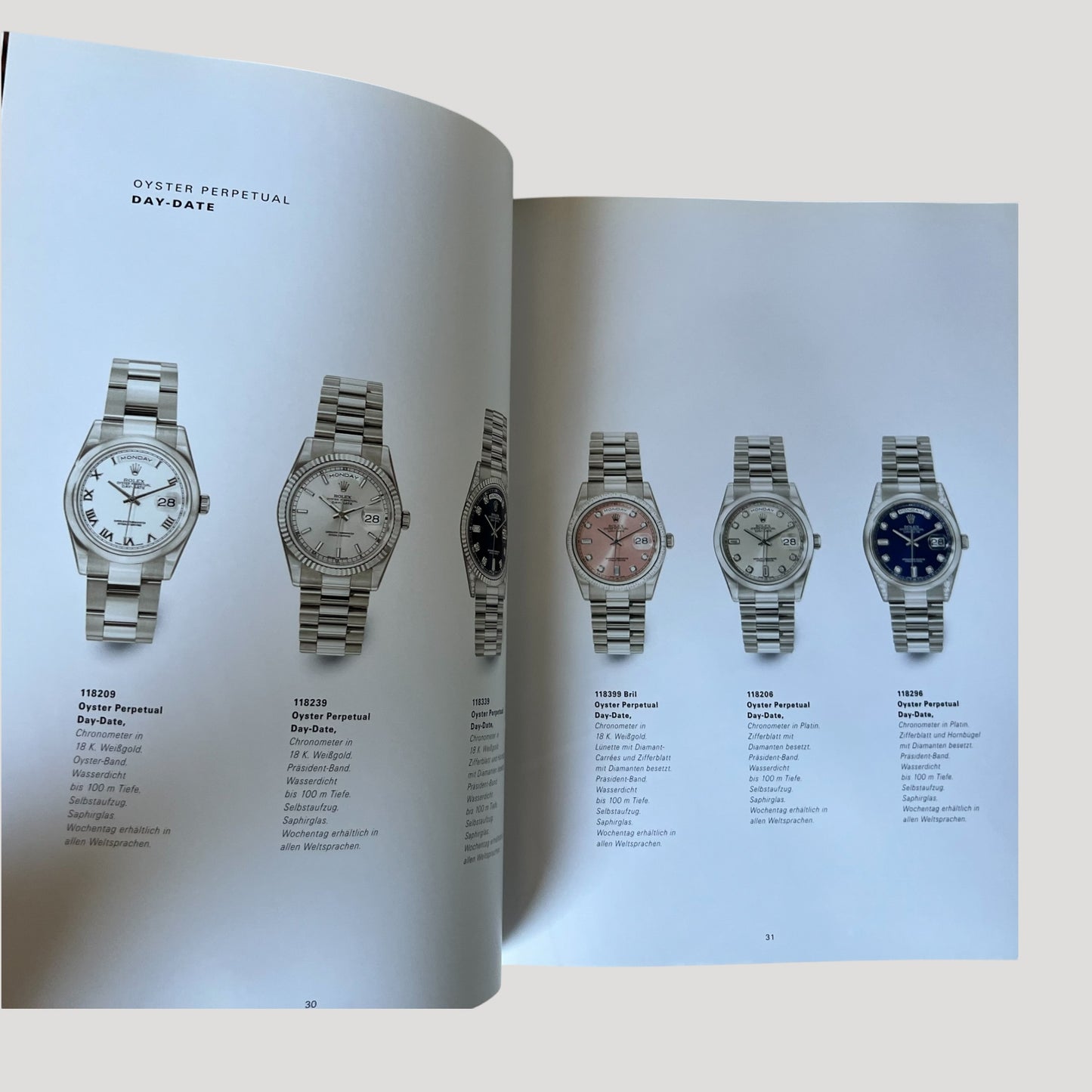 Rolex Oyster Perpetual  Catalogue Book / Livre / Buch Collection 2006