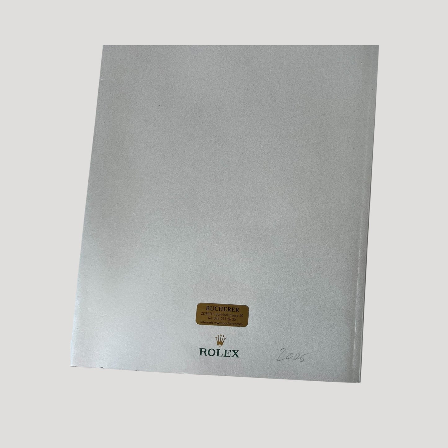Rolex Oyster Perpetual  Catalogue Book / Livre / Buch Collection 2006