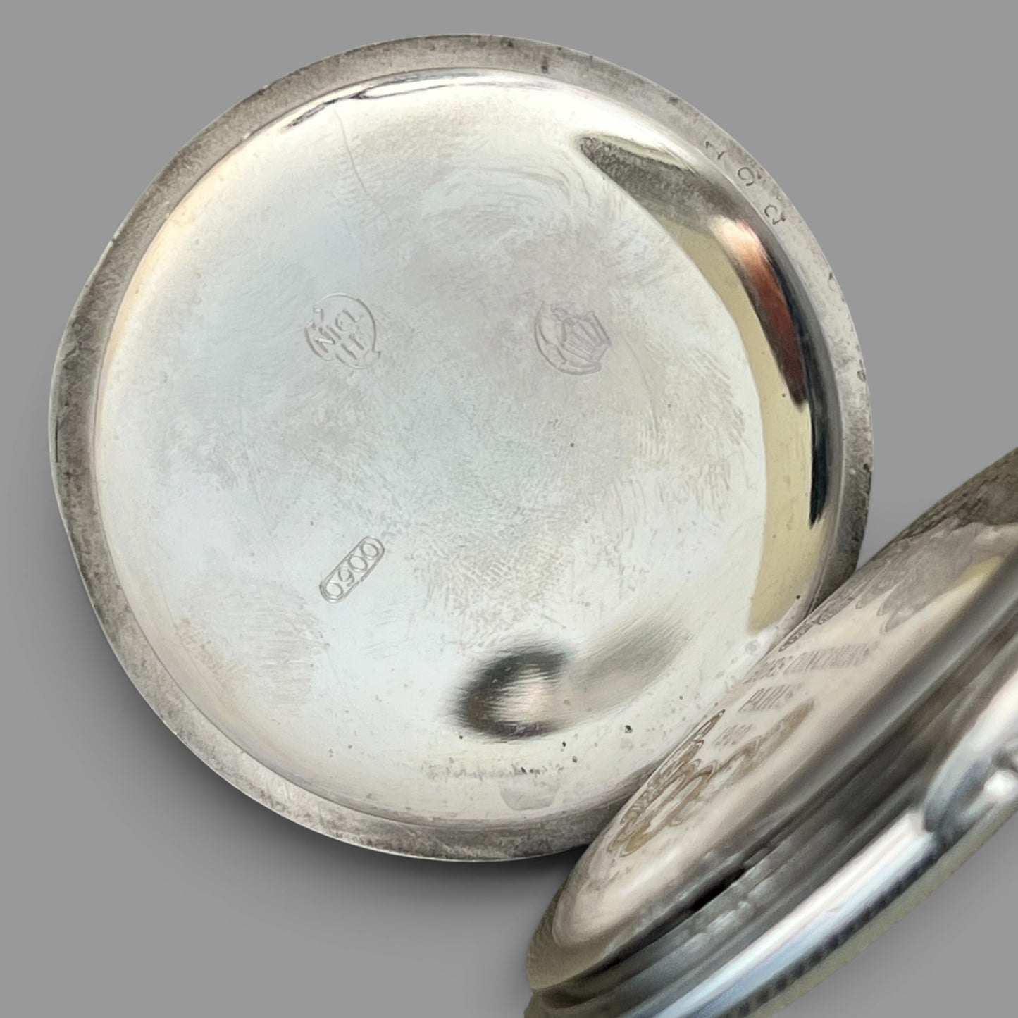 Girard-Perregaux Silver 900 Pocket Watch