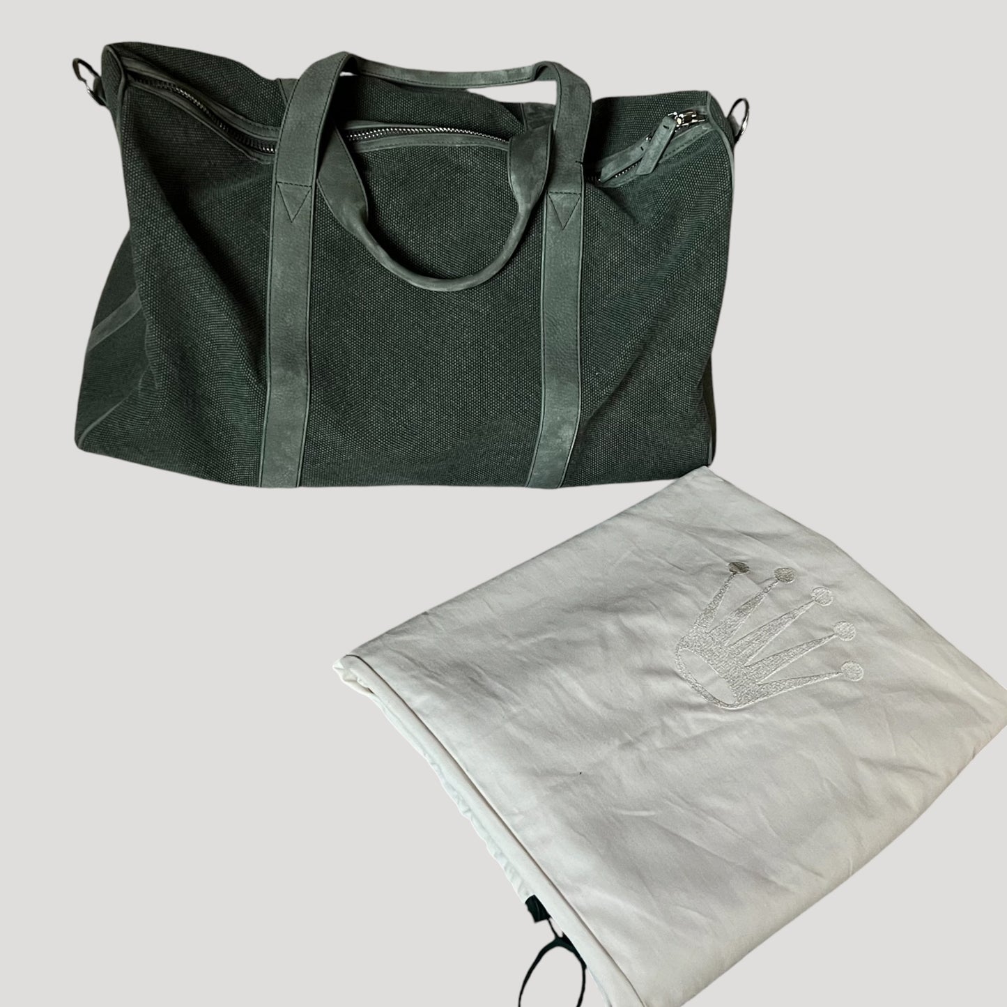 Rolex New Multifunctional Large Green Bag / Sac blue Rare