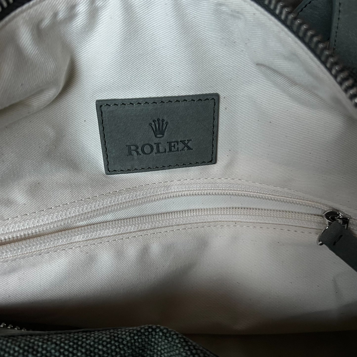 Rolex New Multifunctional Large Green Bag / Sac blue Rare