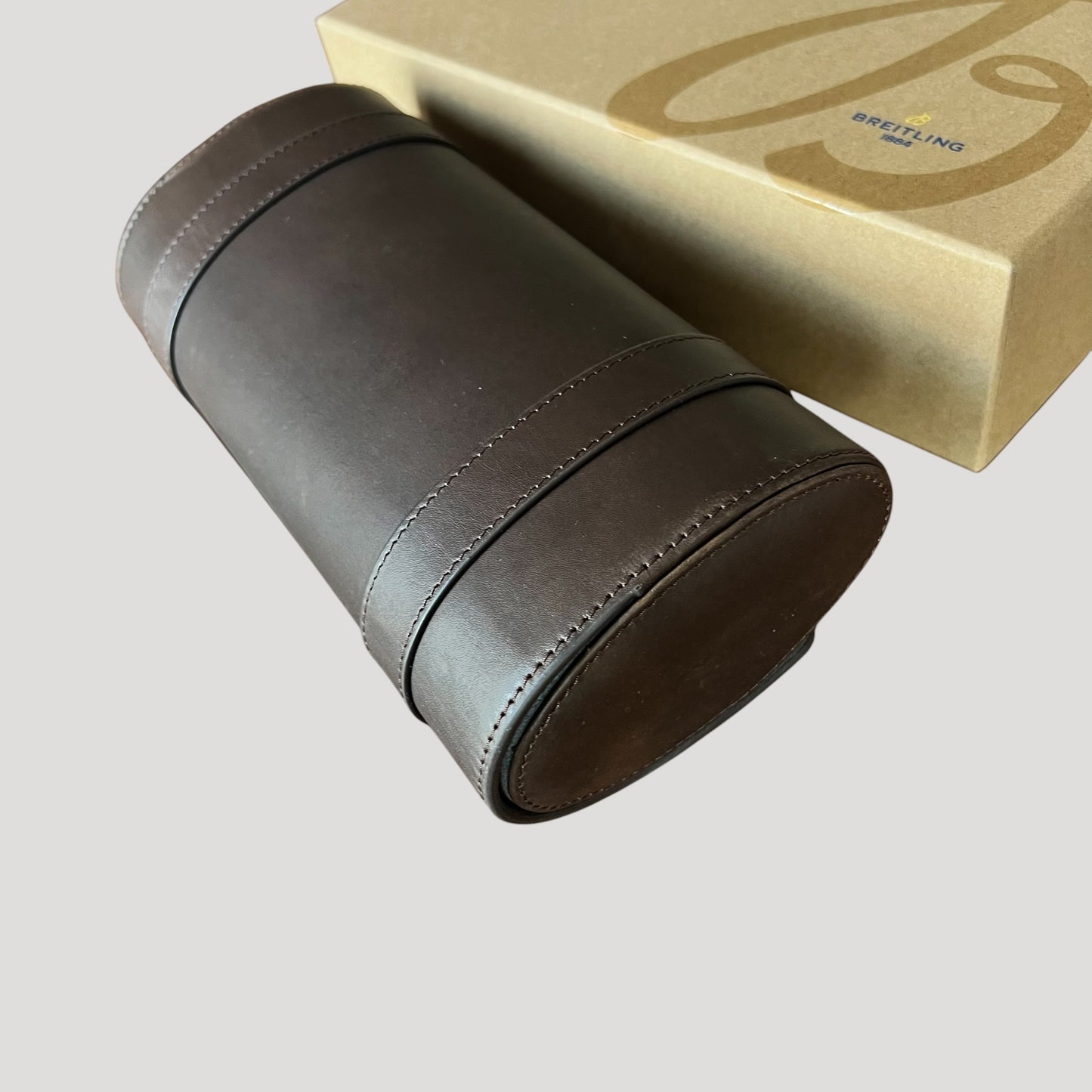 Breitling Travel Leather Box / Pouch for three watches