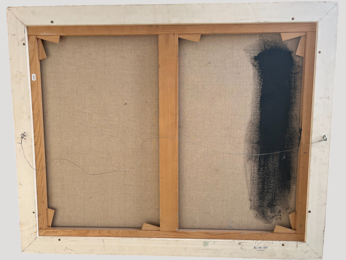 ALINOL, The blossoming. Oil on canvas Painting. Signed, titled, and dated