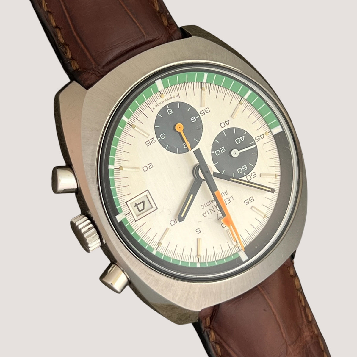 Lemania Ref. 9803 Vintage Automatic Chronograph, 1970s