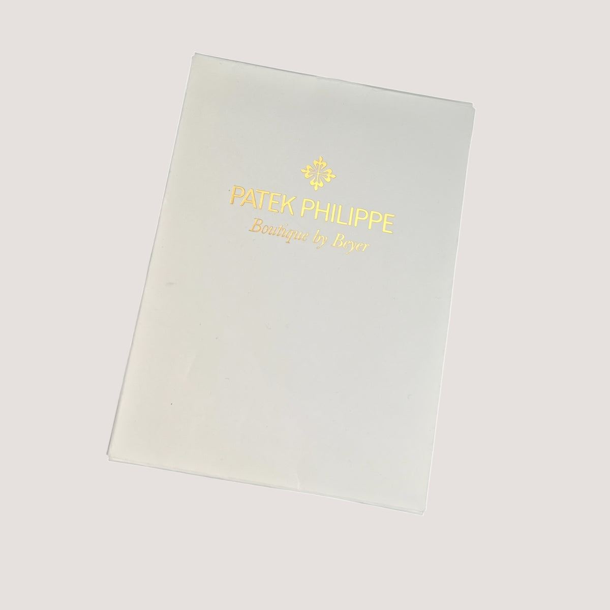 Patek Philippe & Beyer watch cleaning microfiber cloth NOS