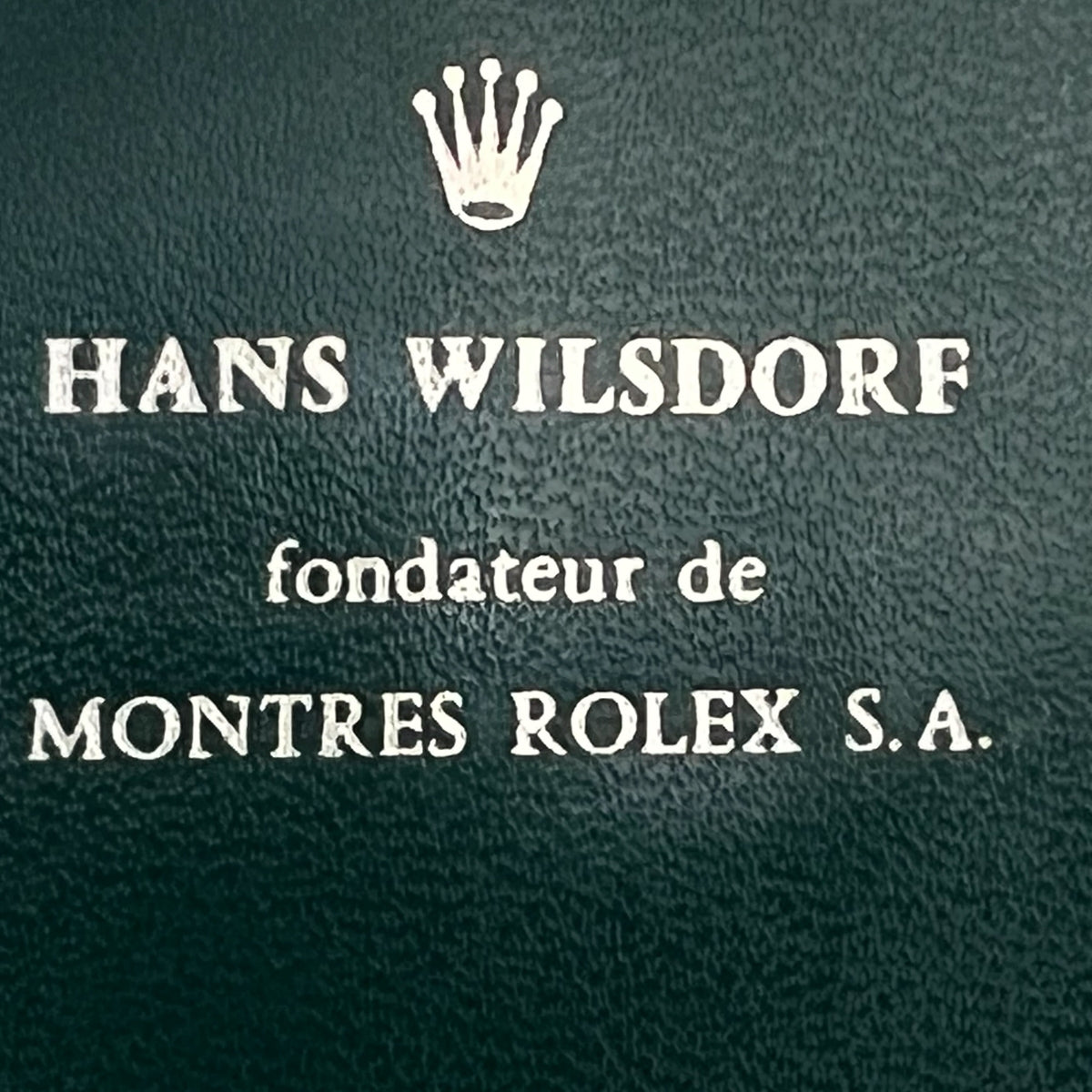 Rolex Rare New 22K gold coin / medal, commemorating the 100th anniversary of Hans Wilsdorf