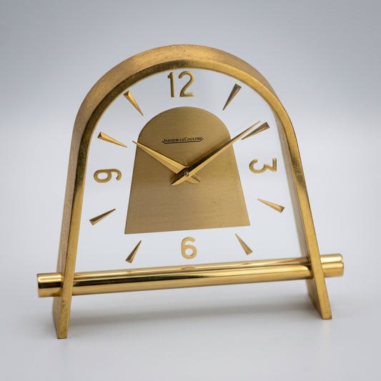 Jaeger-LeCoultre Hermès 8 Days Table Clock Horloge Pendule 1960'