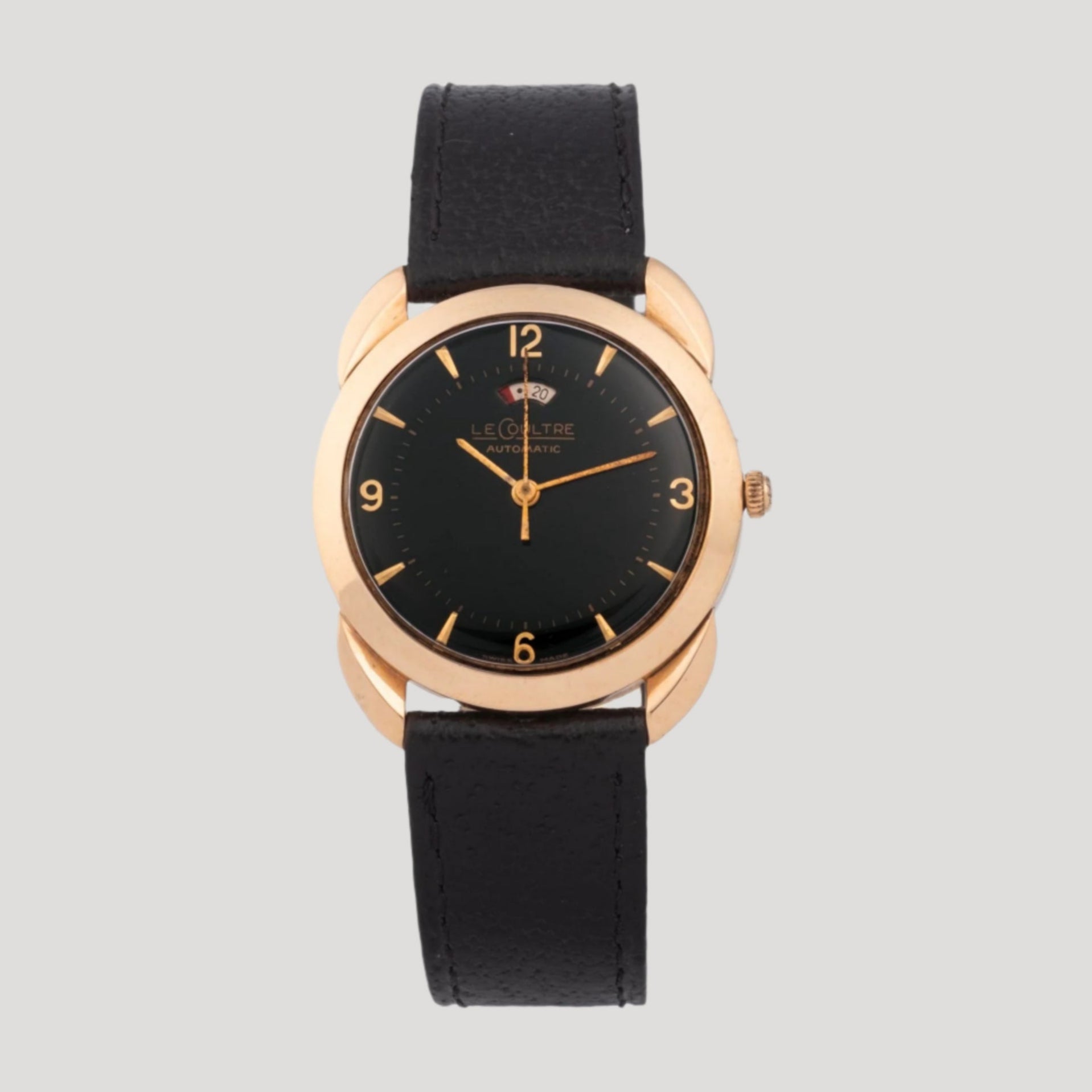 Jaeger-LeCoultre Rose Gold Fancy Lugs Vintage Archive Extract
