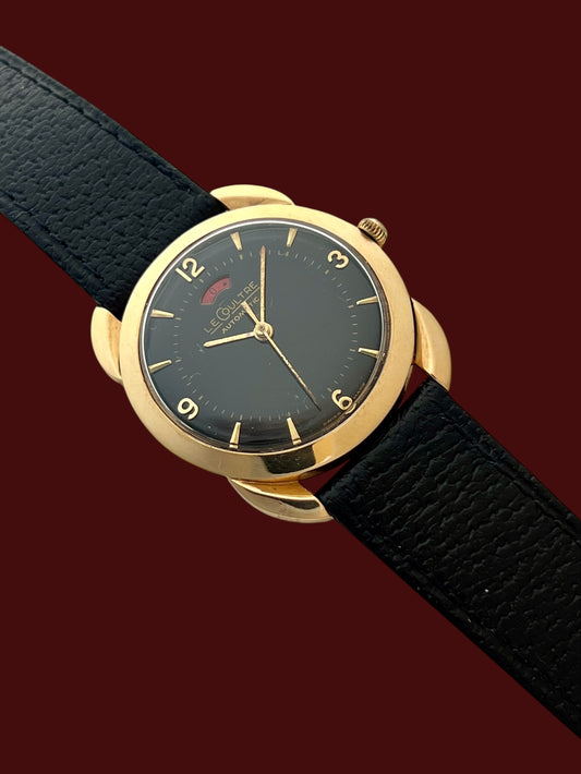 Jaeger-LeCoultre Rose Gold Power Reserve Fancy Lugs Vintage 1960' Archive Extract