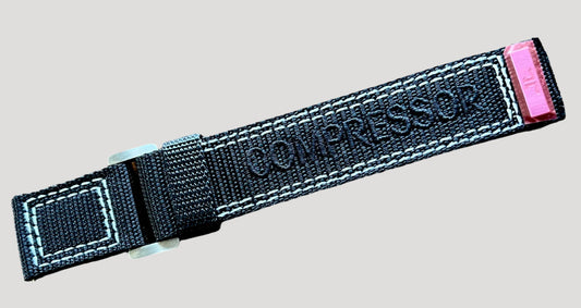 Jaeger LeCoultre New Compressor Velcro 23/23 Black Rare' Band