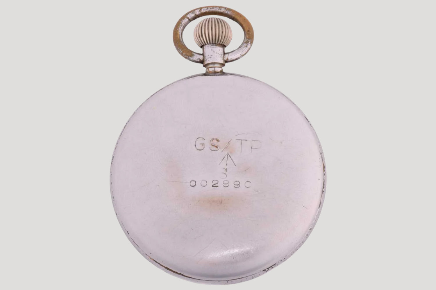 Jaeger LeCoultre WW2 issue General Service Trade Pattern military open-face pocket watch