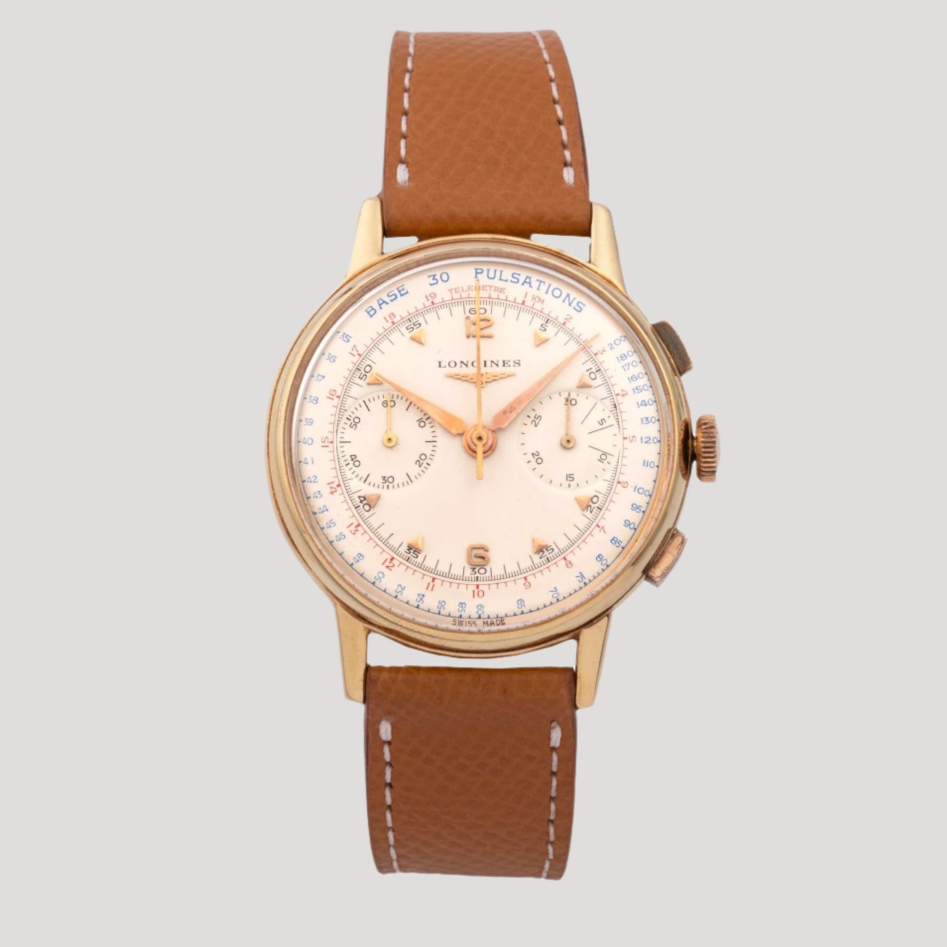 Longines 18K Gold Vintage Year 1950'