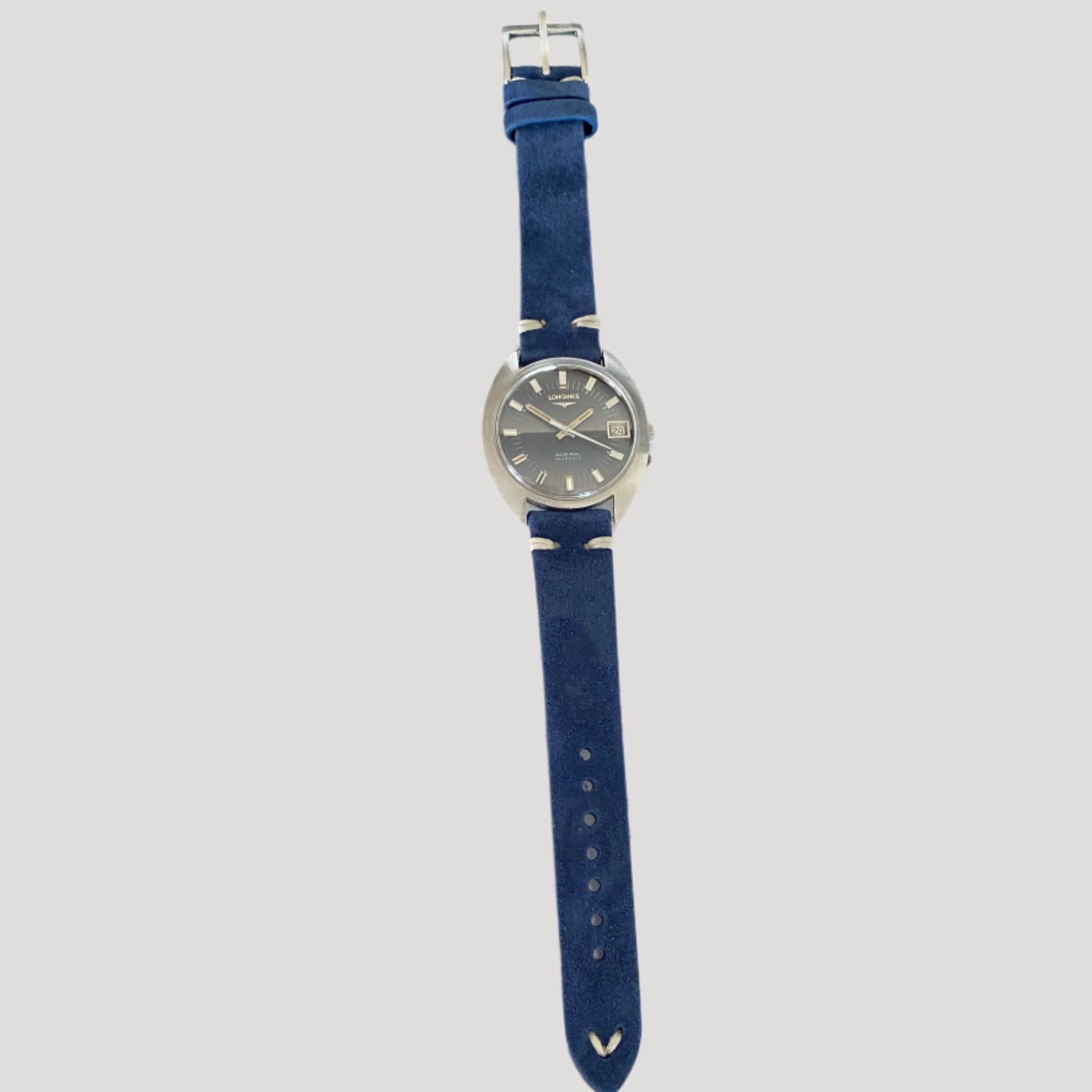 Longines Admiral Ultronic Vintage Ref. 2332 Blue Dial Archives extract