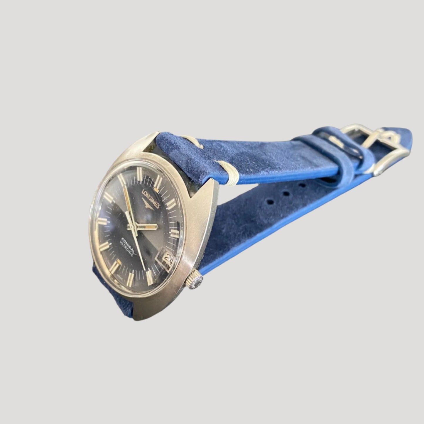 Longines Admiral Ultronic Vintage Ref. 2332 Blue Dial Archives extract