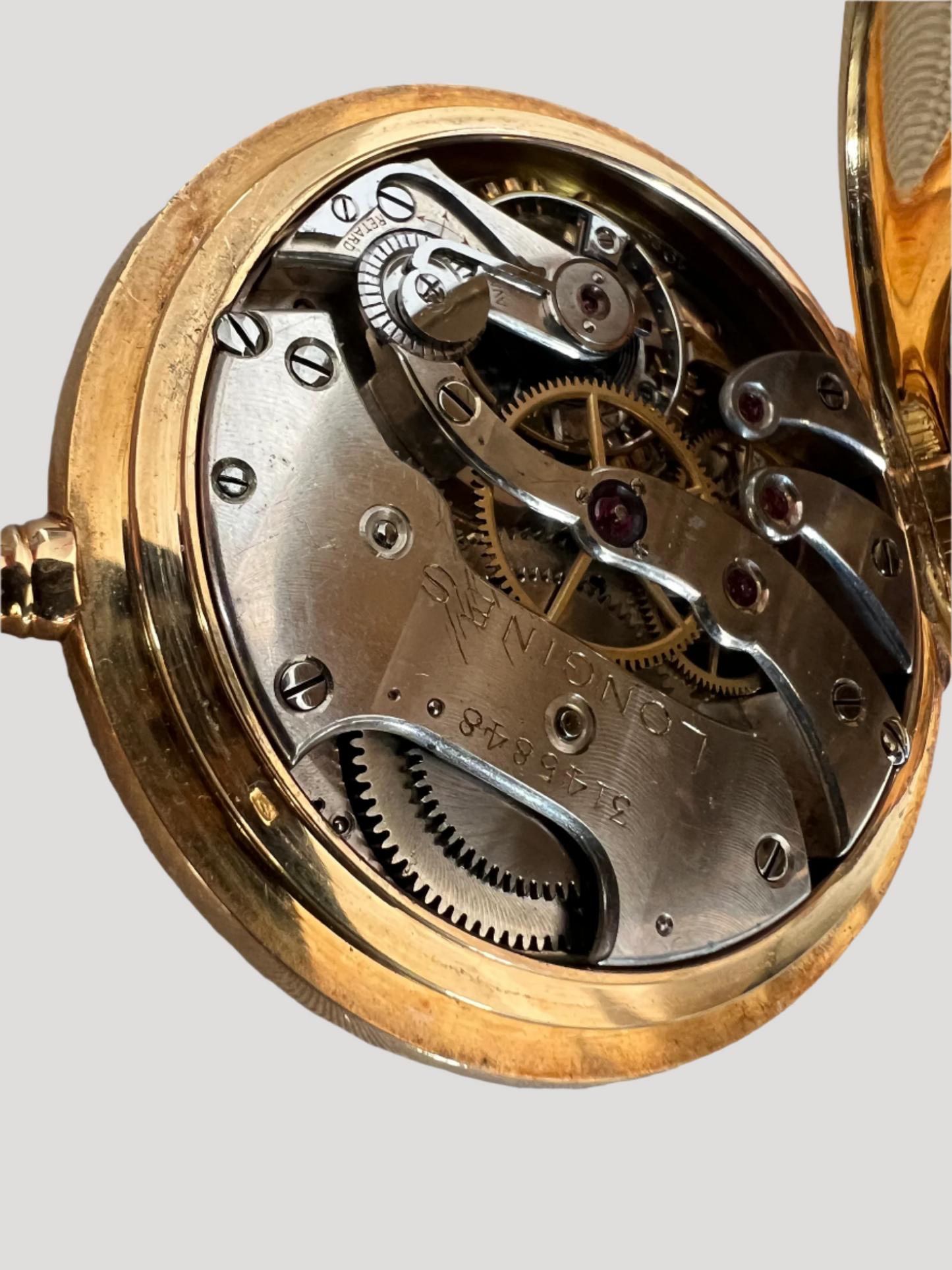 Longines Massive 18k Gold Watch 1919' Archives Extract
