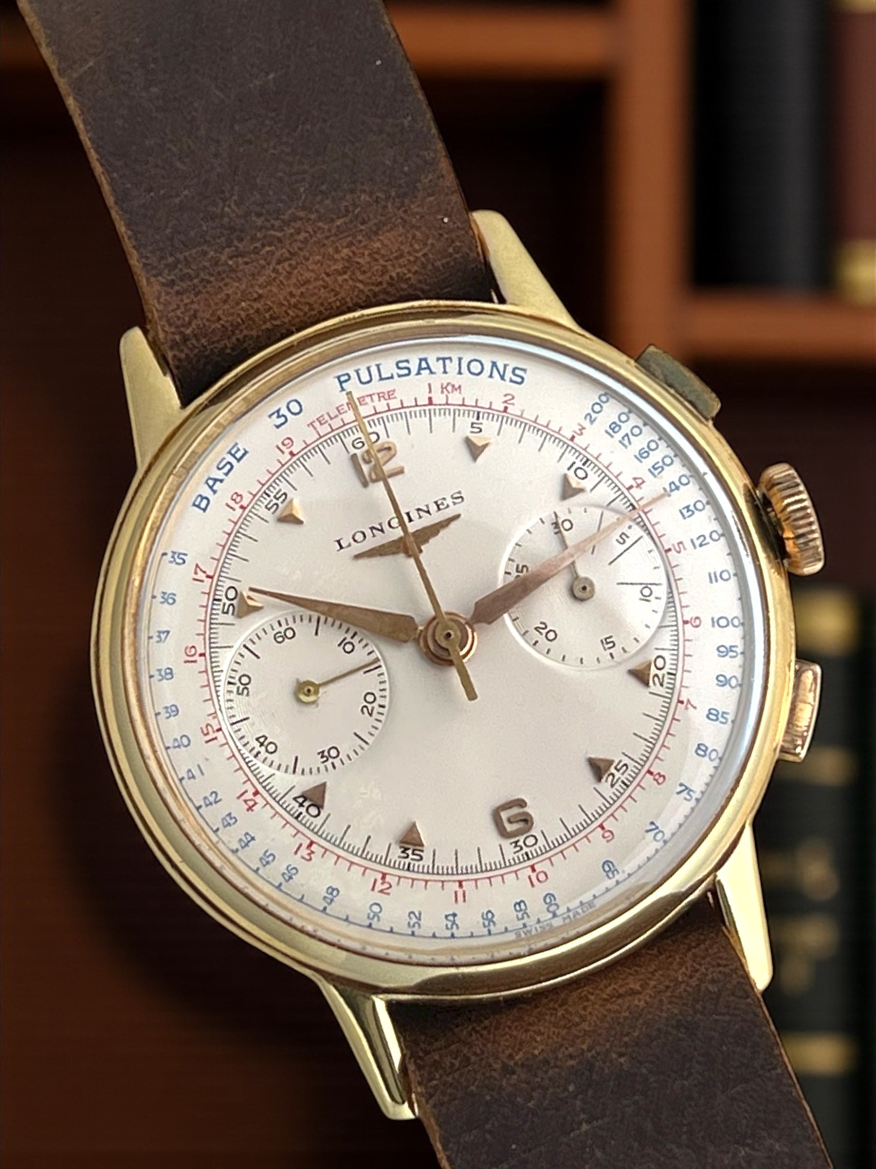 Longines 18K Gold Vintage Year 1950'