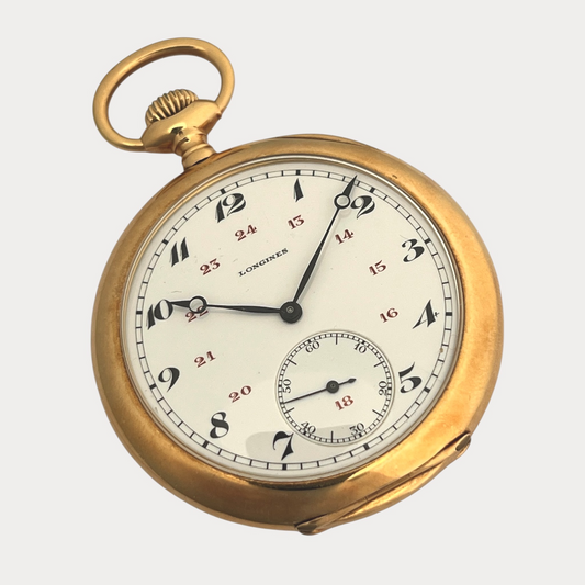 Longines Massive 18k Gold Watch 1919' Archives Extract