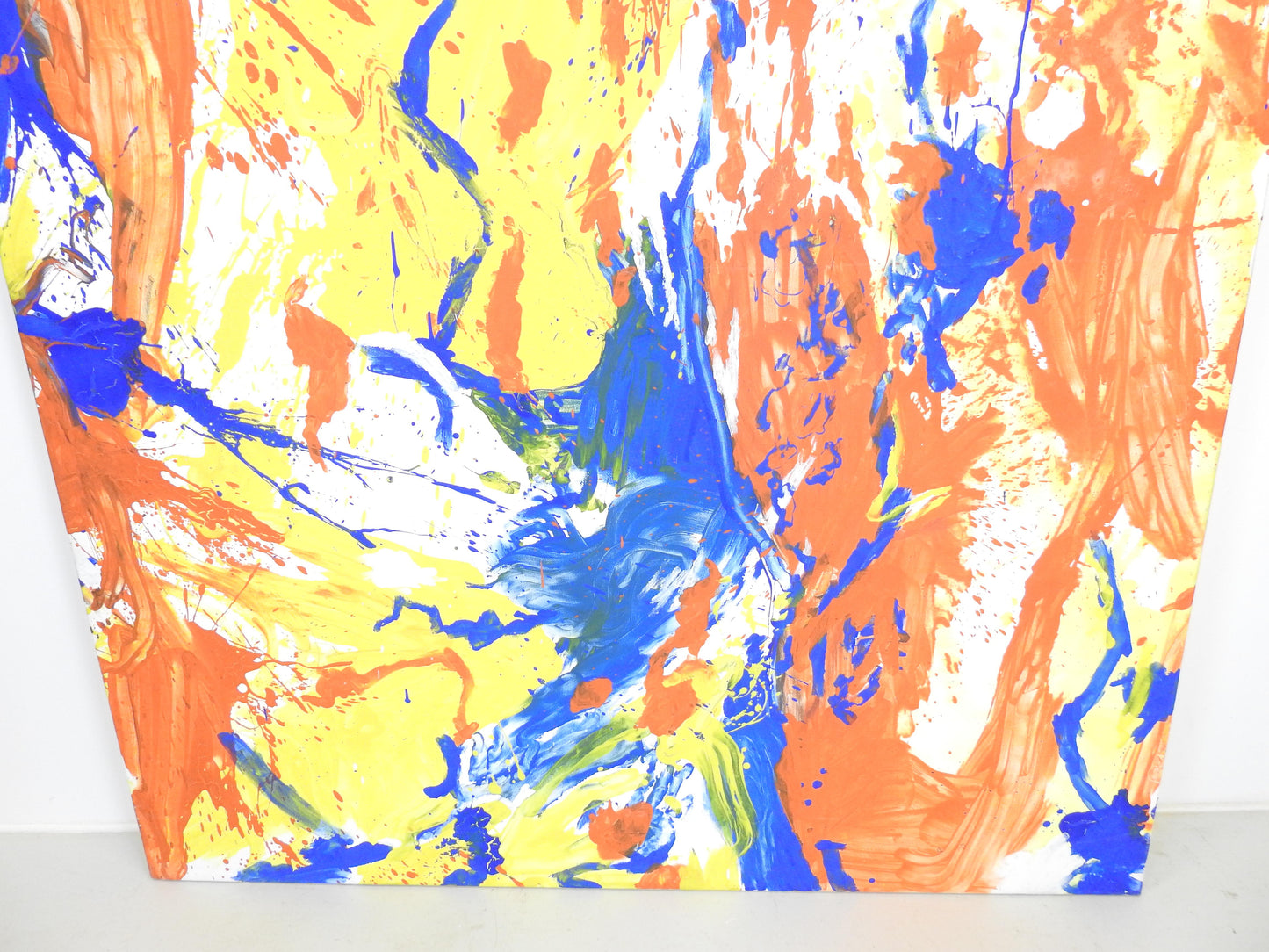 Michael KREUTER (1940-2022), Abstraction Important Large Modern Painting