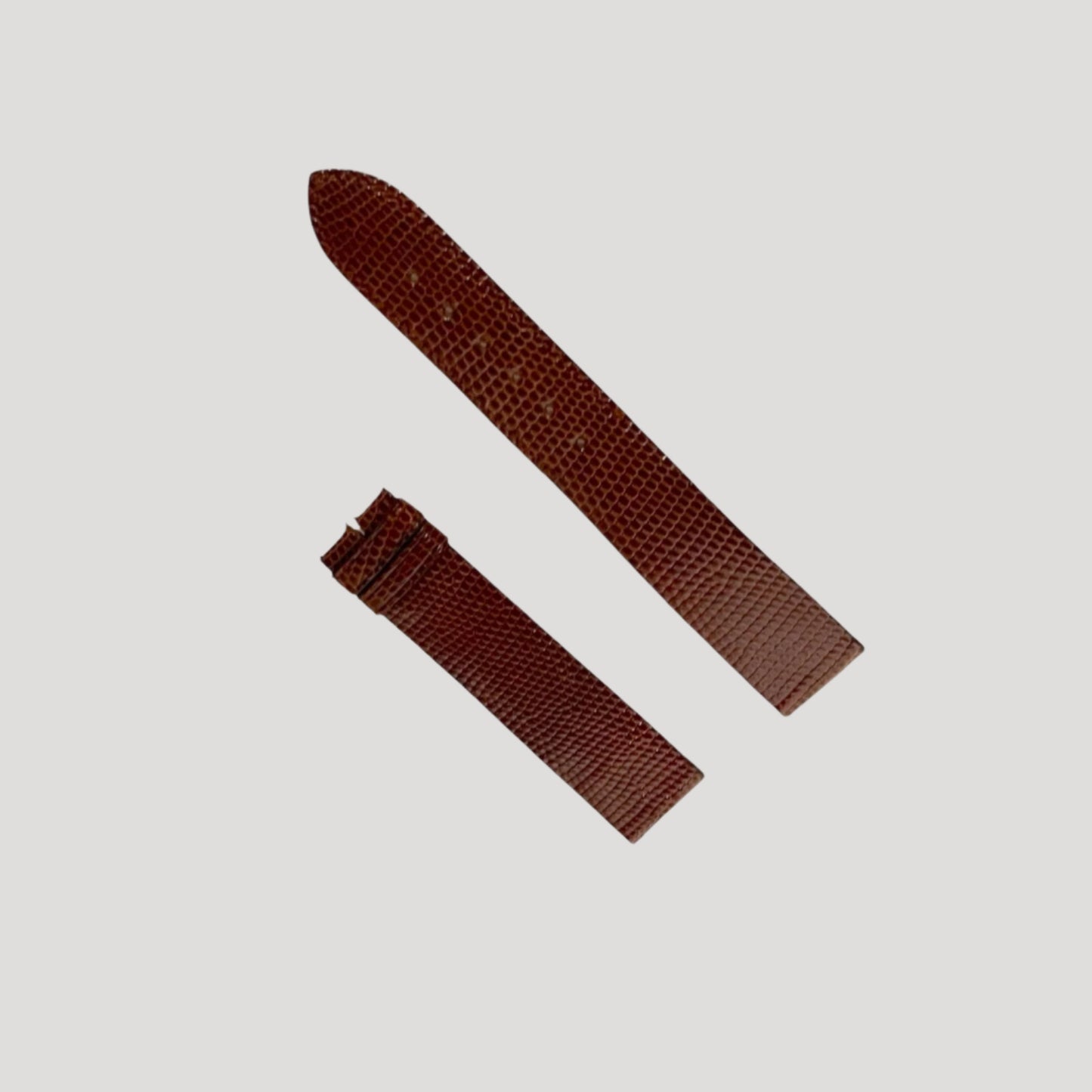 Omega Brown Leather Bracelet 18 x 16 mm