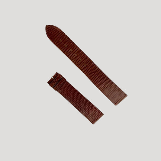 Omega Brown Leather Bracelet 18 x 16 mm