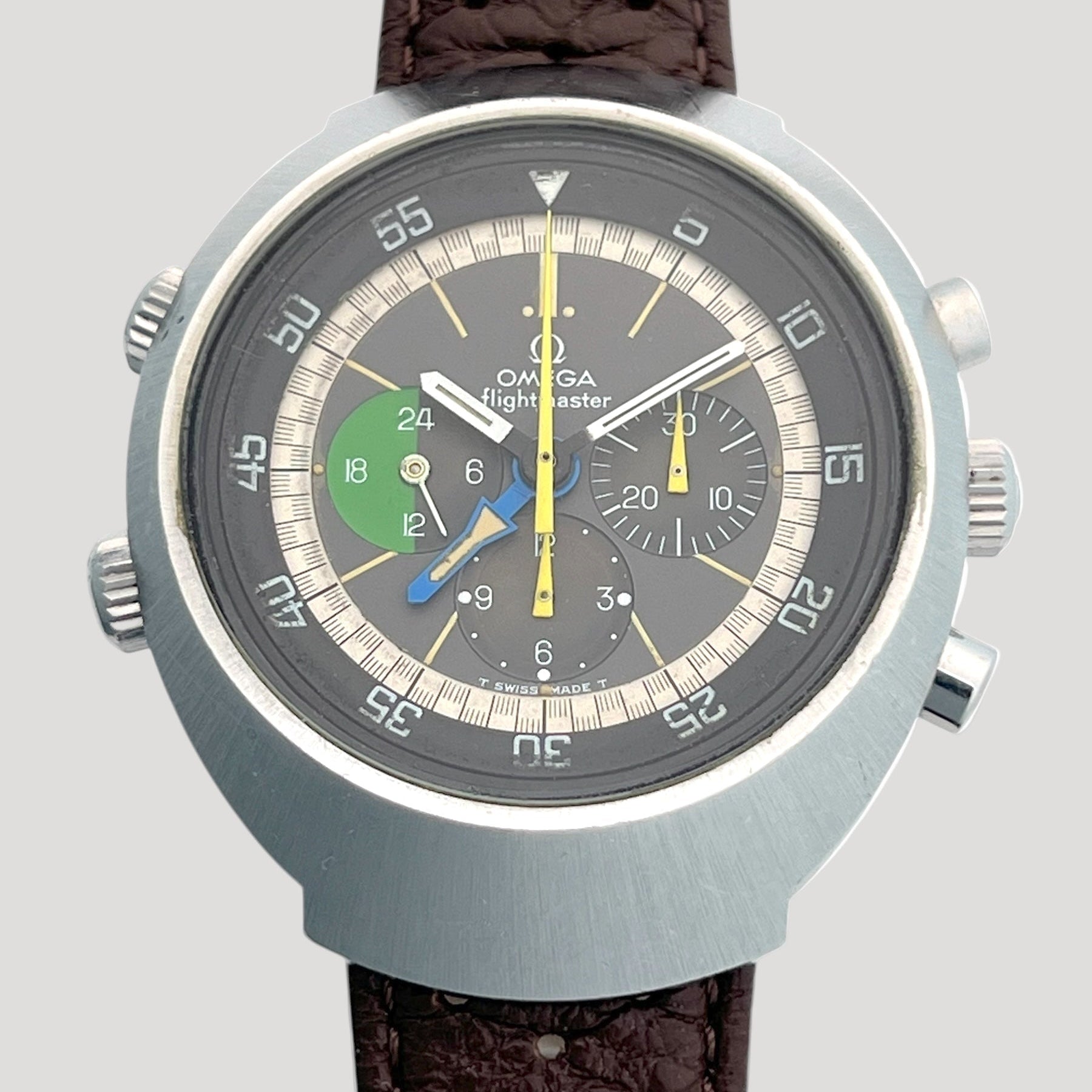 Omega Flightmaster Ref. 145.036/145.013, 43mm Vintage Chronograph 1971