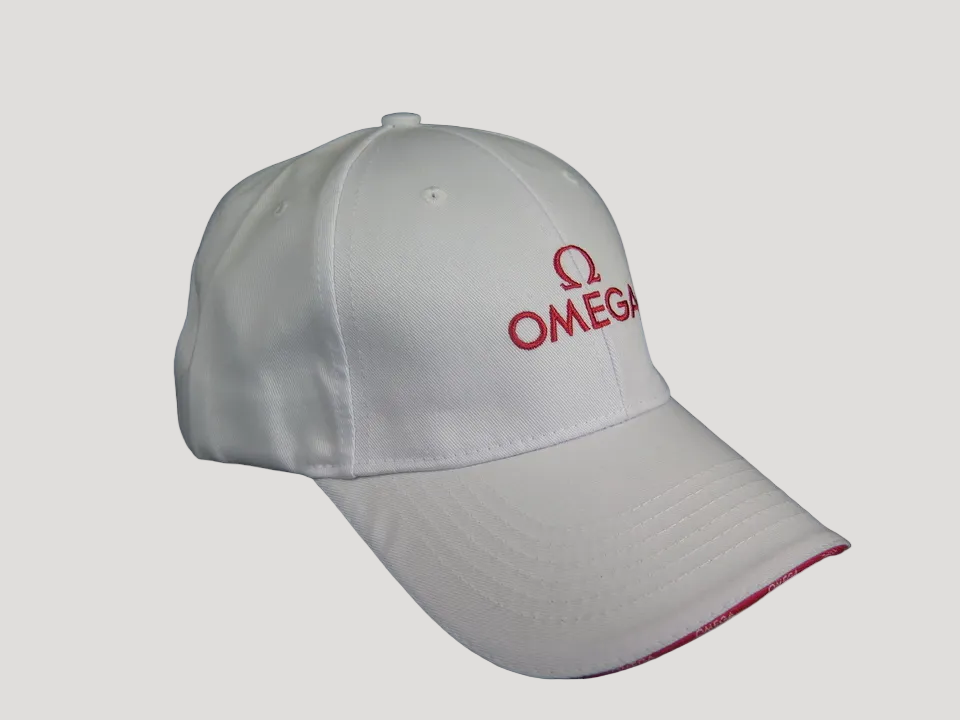Omega New White Cap/Casquette/Kappe Omega Adjustable Size