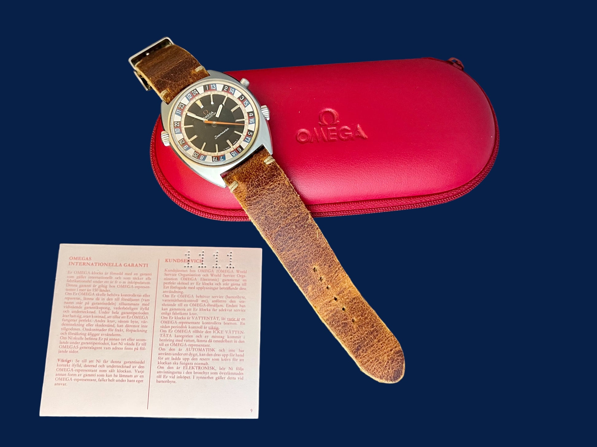 Omega Seamaster 1968 Vintage Chronostop "Roulette" Jumbo Ref.145.008