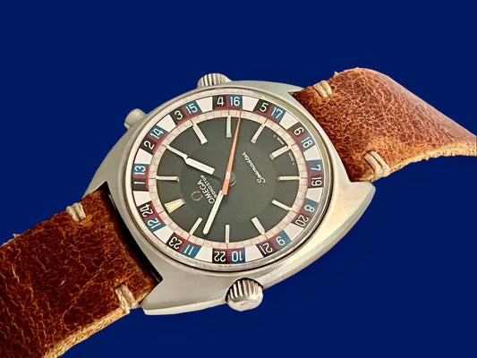 Omega Seamaster 1968 Vintage Chronostop "Roulette" Jumbo Ref.145.008