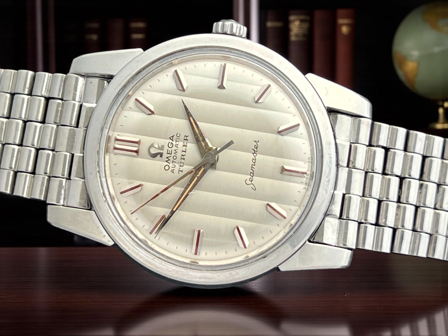 Omega Seamaster Vintage Türler Tuxedo Dial Extremly Rare