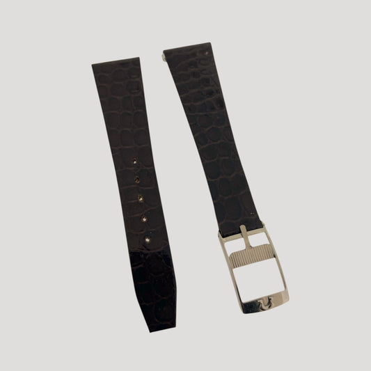 Omega croco leather band
