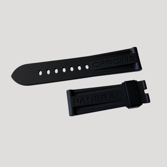 Panerai Black Rubber Band / Strap / Bracelet New