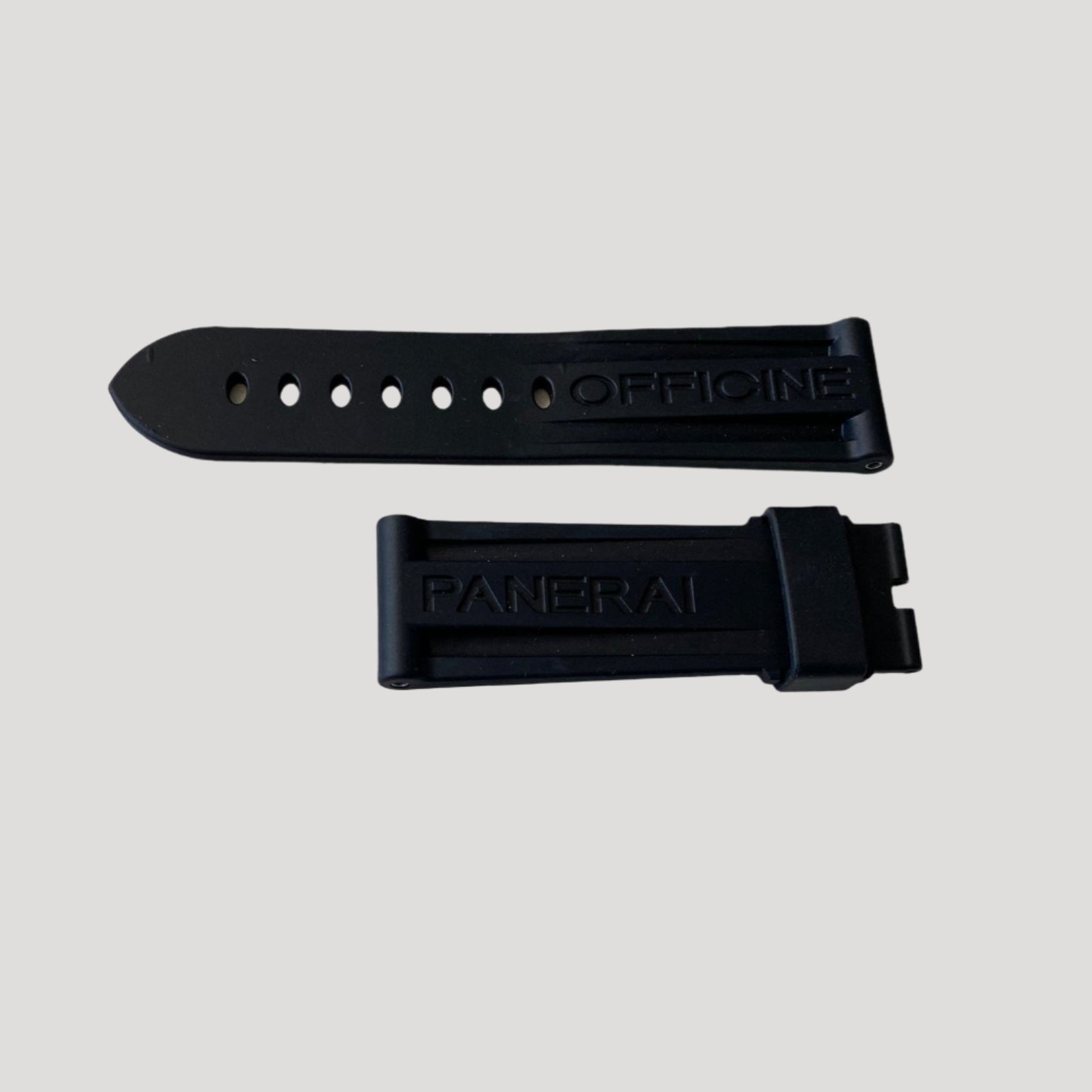 Panerai Black Rubber Band / Strap / Bracelet New