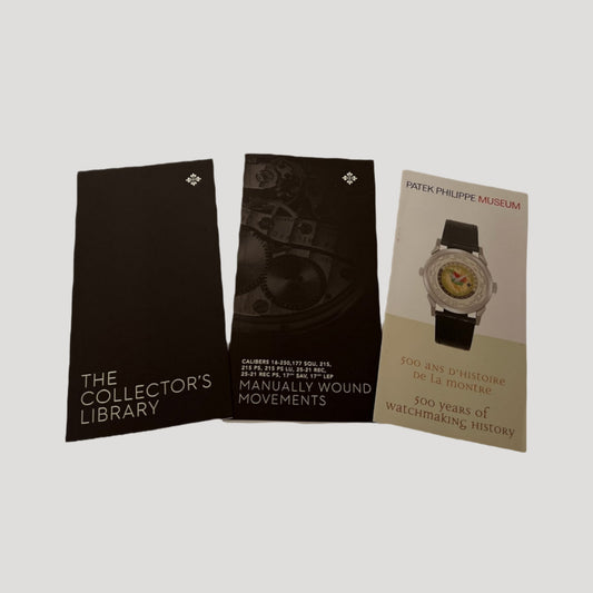 Patek Philippe 3 Booklets
