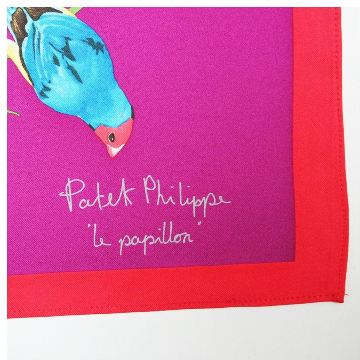 Patek Philippe 'Le Papillon' New Silk Scarf/ Schal/ Echarpe in its Patek box