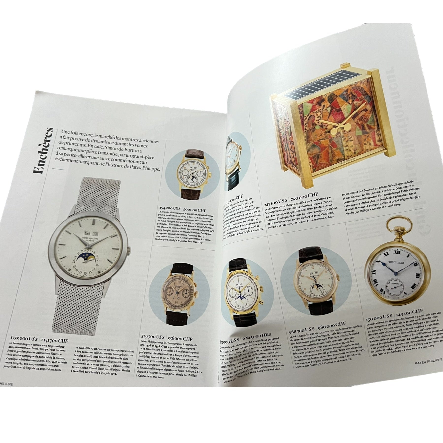 Patek Philippe 4 Magazines / Book / Livre 2019