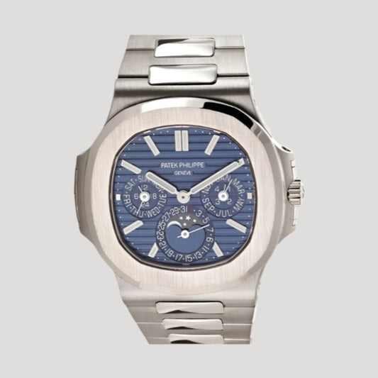 Patek Philippe Nautilus Ref. 5740/1G White Gold Perpetual Calendar New Full Set
