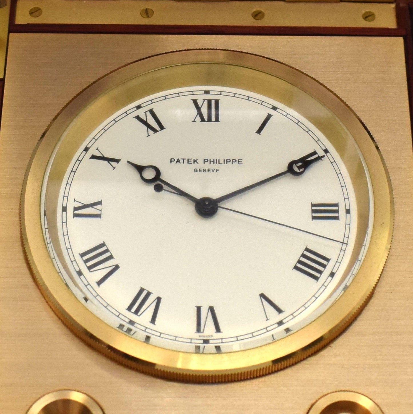 Patek Philippe Naviquartz Table Clock / Uhr / Horloge R