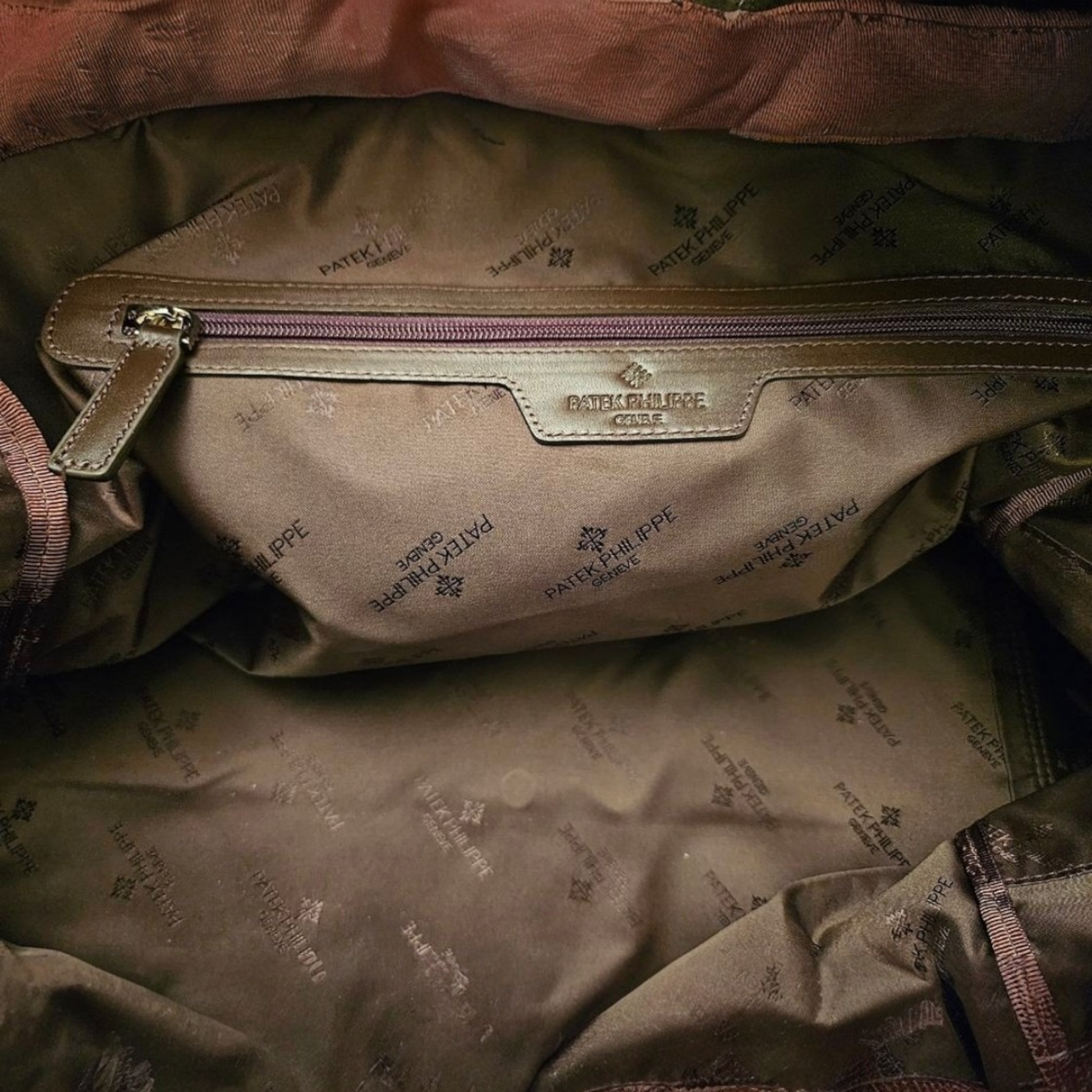 Patek Philippe New Brown Travel/ Sports Bag/Sac/ Tasche Rare Collector