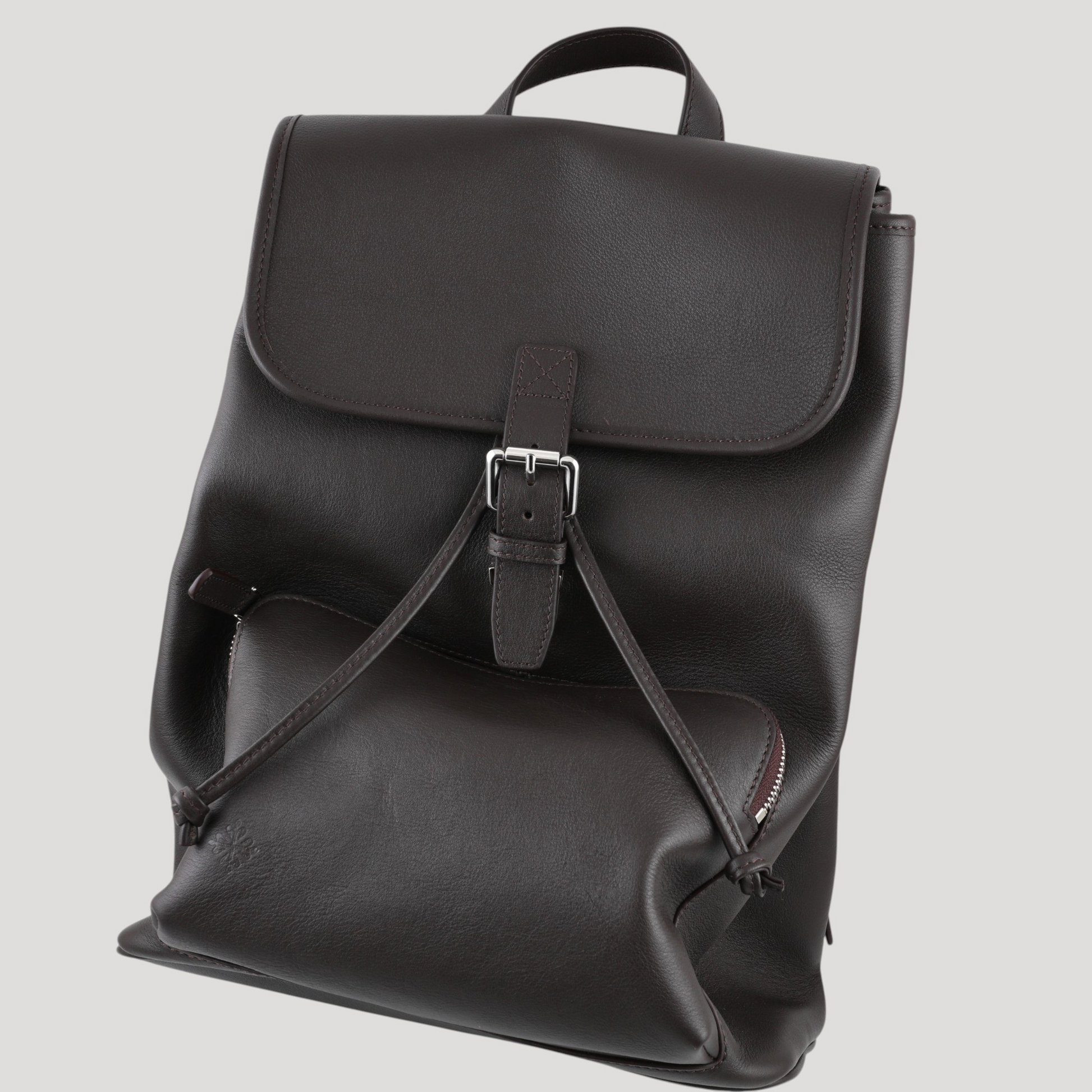 Patek Philippe New Dark Brown Leather.Travel/ Bag Backpack /Sac/ Tasche Rare Collector