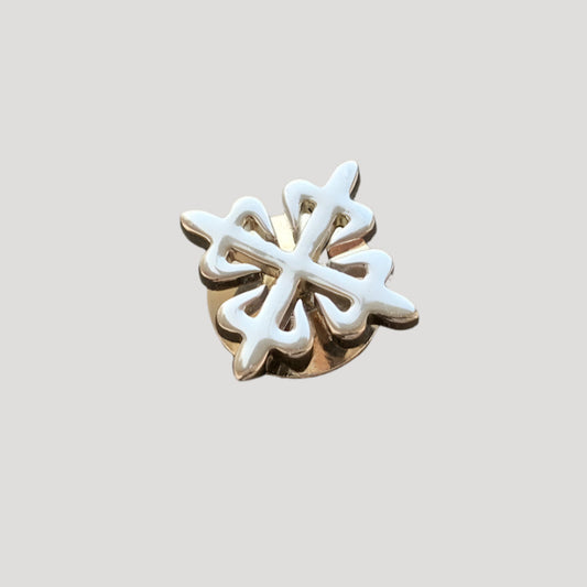 Patek Philippe New Silver Calatrava Cross Pin