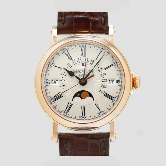 Patek Philippe Retrograde Perpetual Calendar 18K Rose Gold 5159R-001 New Full Set