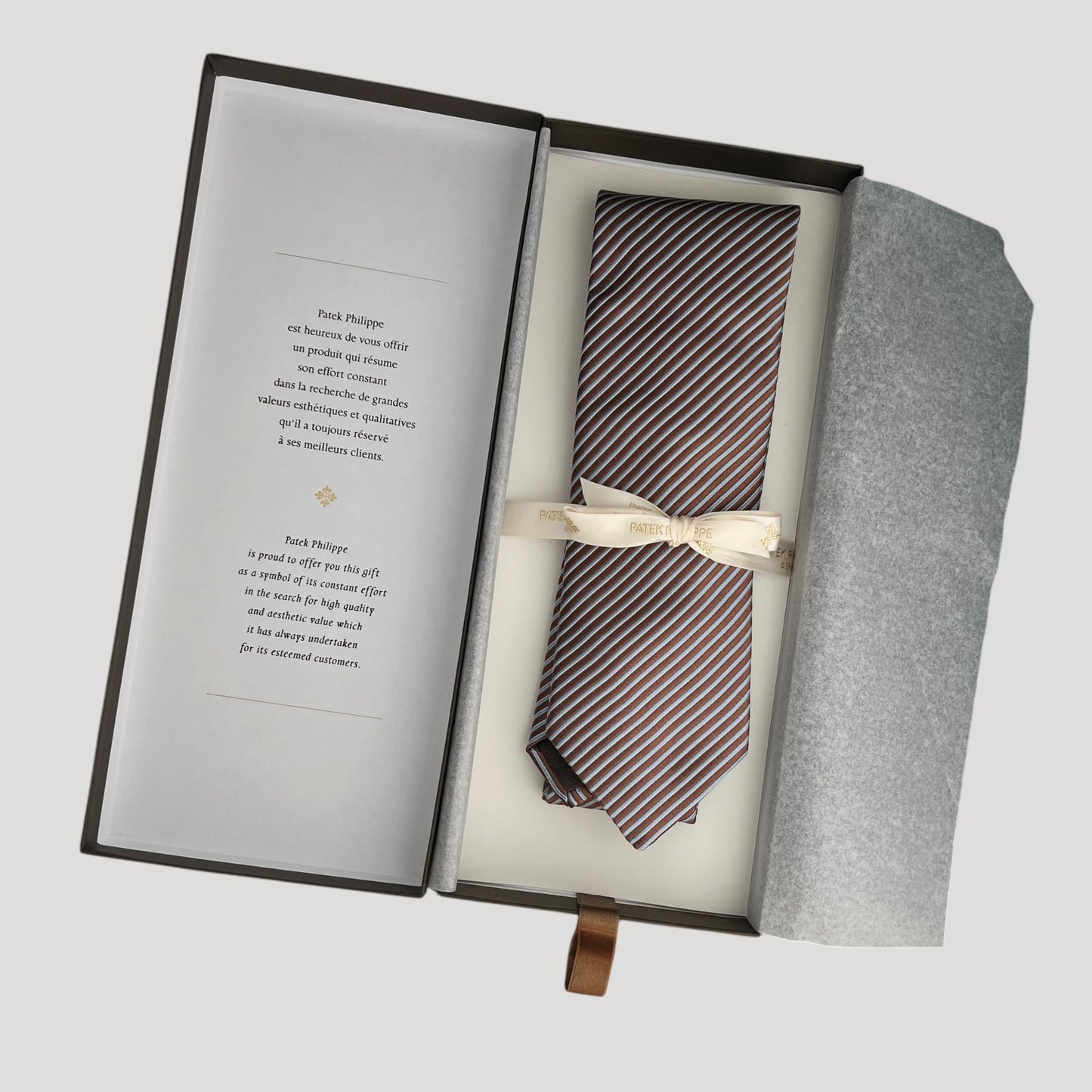 Patek Philippe Special Edition Cravate / Tie Silk NEW in its Patek box