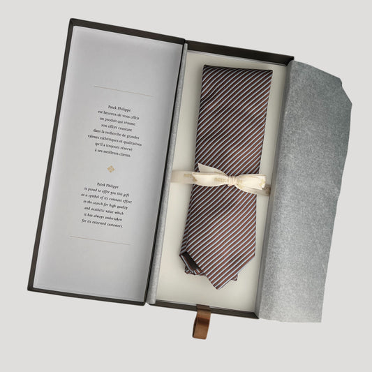 Patek Philippe Special Edition Cravate / Tie Silk NEW in its Patek box