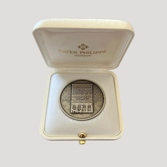 Patek Philippe & Tiffany & Co 150th Anniversary Silver Medal