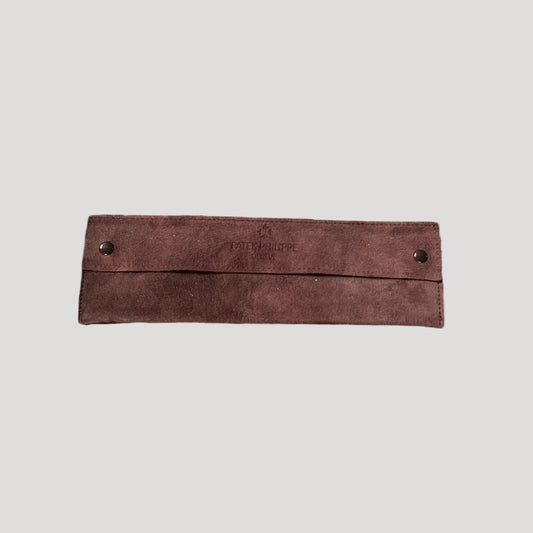 Patek Philippe Vintage Soft Travel Pouch / Etui in Suede leather Rare