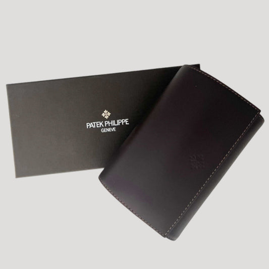 Patek Philippe Rare New Leather Travel Pouch Etui Box for 2 watches